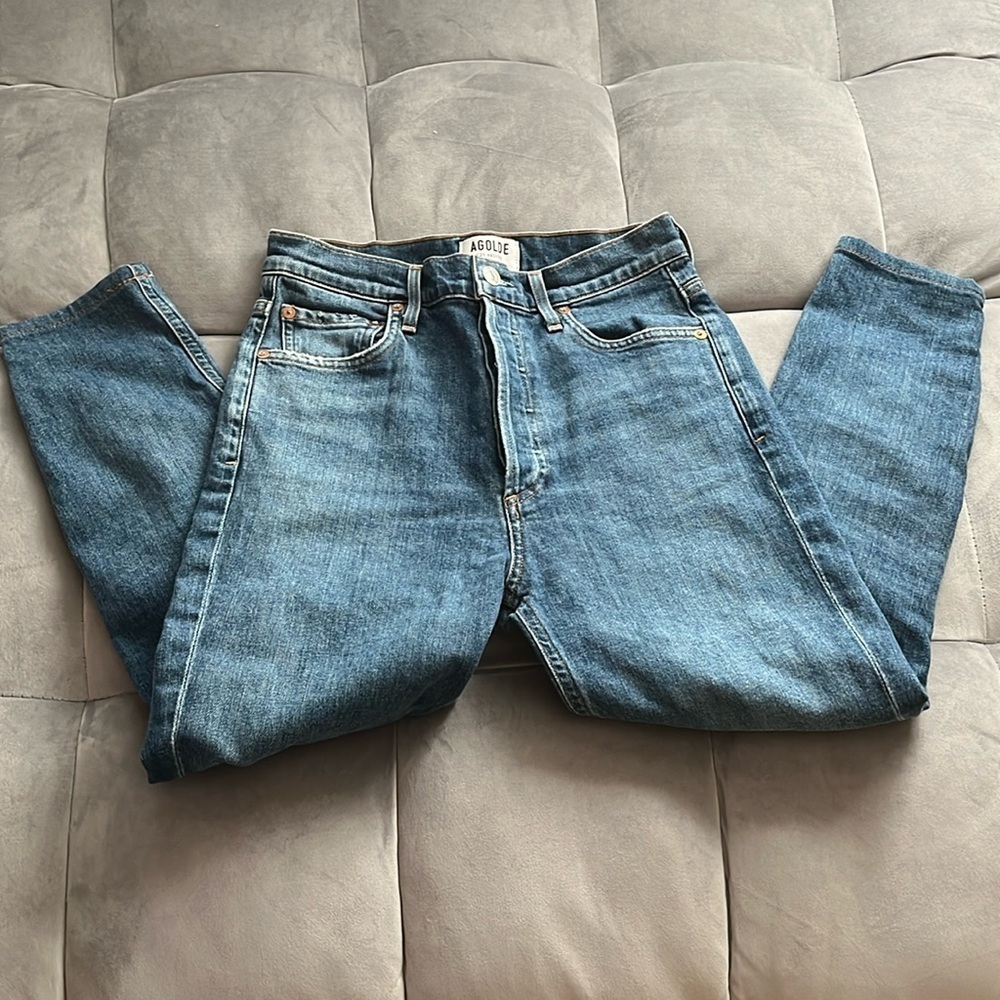 “Agolde- Nico Hi Rise Slim Fit Jeans size 26”